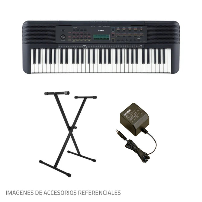 Teclado Yamaha PSR-E273 (incluye adaptador yamaha y soporte)
